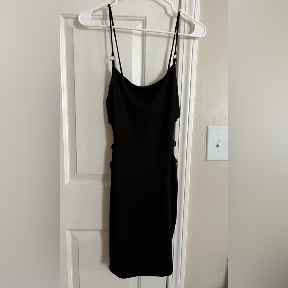 21 Saints Black Cut Out Dress Size M NWOT